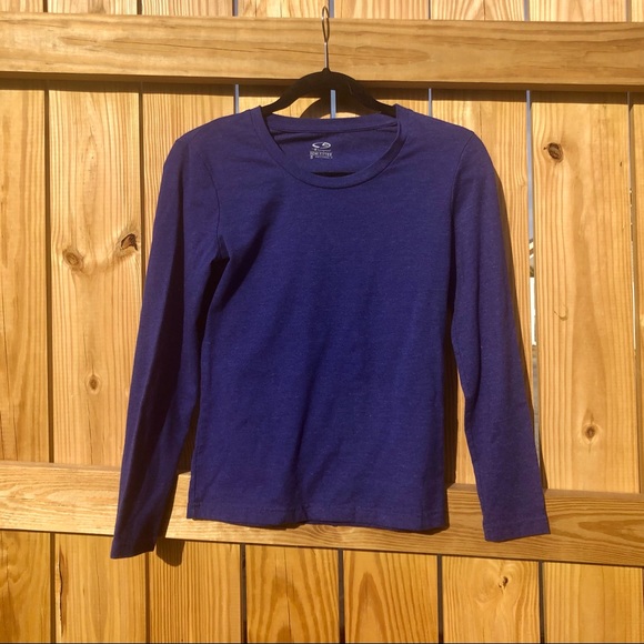 Champion C9 Tee Short Long Sleeve Top Semi-Fitted Sz. Small - Picture 3 of 8